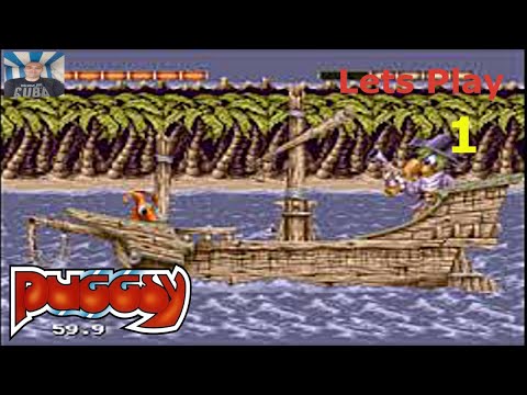 Lets Play Puggsy (SEGA GENESIS) (German) Nr.1 ich fühle mich 26 Jahre zurück versetzt