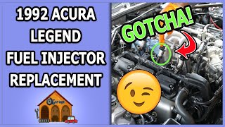 1992 Acura Legend No Start and Misfire - Part 4 of 5 | Fuel Injector Replacement