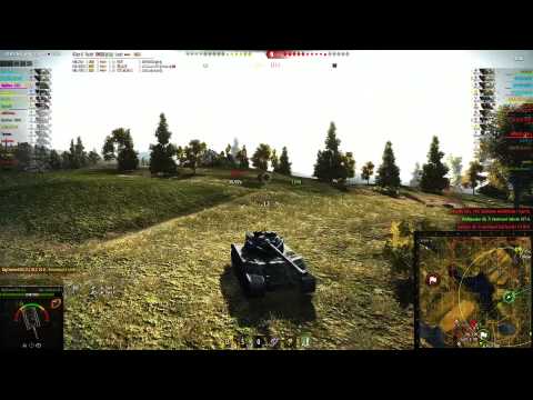 World of Tanks - BatChat 25t - 7718 damage, 3 shells left, Defeat.