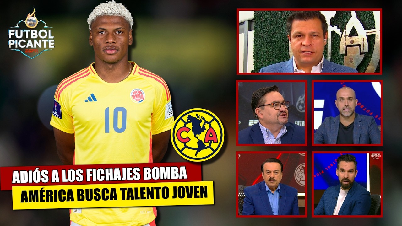 EL AMÉRICA CAMBIA los BOMBAZOS por JÓVENES con PROYECCIÓN como ÓSCAR PEREA | Futbol Picante