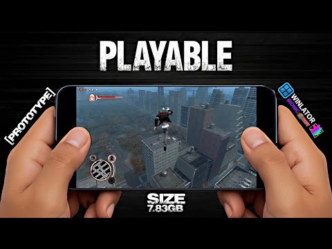 🔥Prototype On Mobile - Gameplay + Tutorial on Winlator Ludashi 2.7.2 ไทย🔥