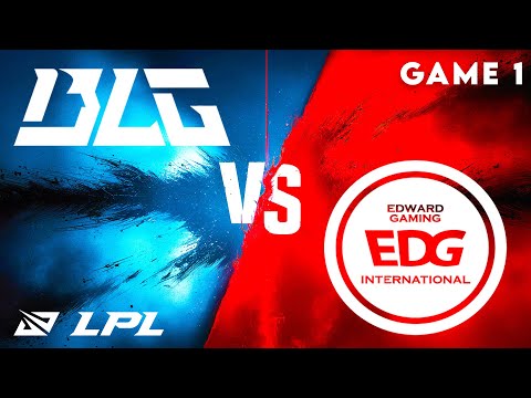 BLG vs EDG Game 1 Highlights | LPL Split 1 2025 | Bilibili Gaming vs EDward Gaming by Onivia