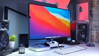 My M1 Mac Mini 16GB Desk Setup 2020