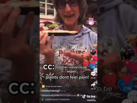 plants don't feel pain~