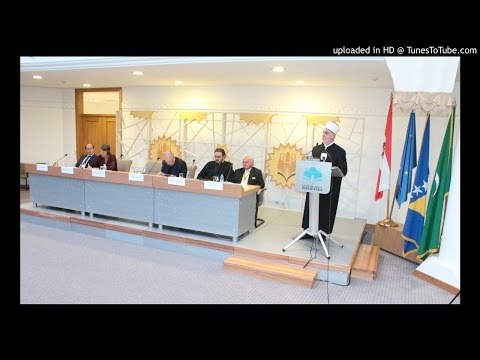 Reisu-l-ulema Husein ef Kavazović -Konferencija o pravnom okviru za islam u evropskom kontekstu