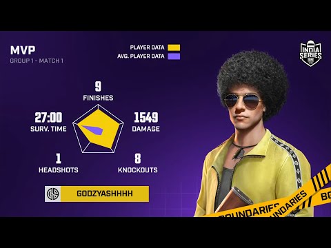 SOLO 9 FINISHES IN BGIS 2026 ROUND 3 | GODzYashhhh