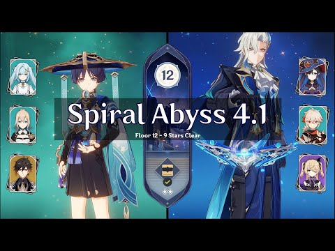 C0 Wanderer Hypercarry Team / C1 Neuvillette Team | 4.1 Spiral Abyss Floor 12 | GENSHIN IMPACT