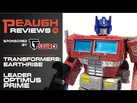 Video Review: Transformers EARTHRISE - Leader OPTIMUS PRIME