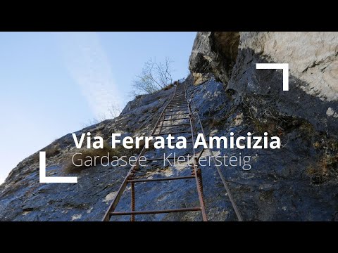 Über den Leiternsteig zum Cima SAT - Via Ferrata del Amicizia | Gardasee #3.2