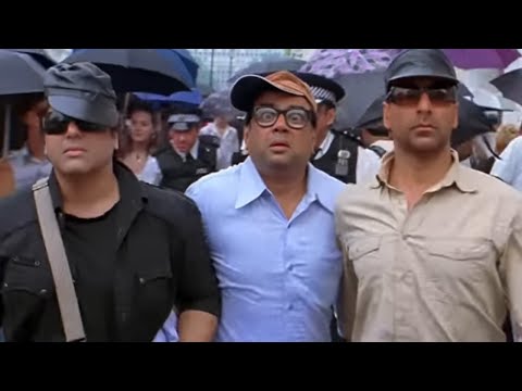 पुलिस पीछे  पड़ी है  | Bhagam Bhag | Superhit Comedy Movie | Best Comedy Scenes | Movie In Parts - 4