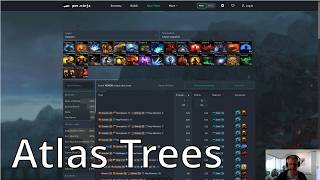 poe.ninja Atlas Trees