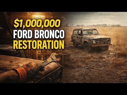 Thumbnail for $1,000,000 Ford Bronco Restoration ASMR | Full Rebuild From Abandoned to Like New by Stellantis, SUV, video, Jeep, Car, Vehicle, Van, vide, Ford Bronco, video i, Ford Bronco II