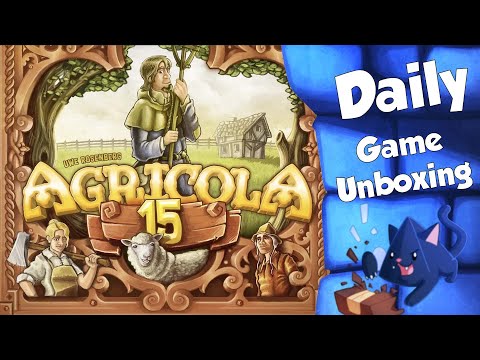Agricola 15 - Daily Game Unboxing