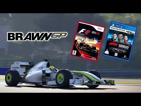 Brawn GP -- F1 2009 vs F1 2018 Gameplay