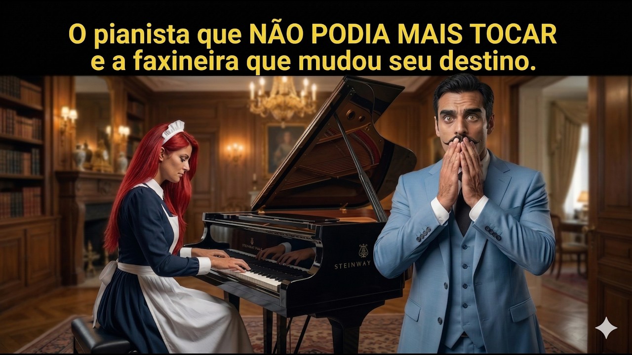 Uma faxineira cuida de um pianista mundialmente famoso que perdeu as mãos