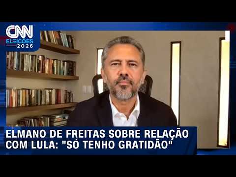 À CNN, Elmano de Freitas fala de relação com Lula: “Só tenho gratidão”