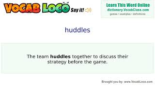 Video thumbnail for huddles