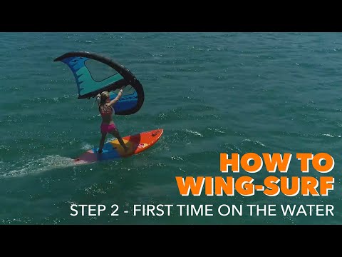 How-To Wing Surf with Robby Naish - Step 2 - Getting on the water
