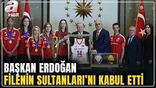Başkan Erdoğan Filenin Sultanları'nı Kabul Etti | A Haber