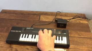 Video thumbnail for Casio SK-10 sampling keyboard by Steven Schultz