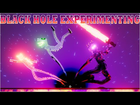 Electro Droids and Corruption of the Divine at Black Hole Experimenting - People Playground 1.21.3