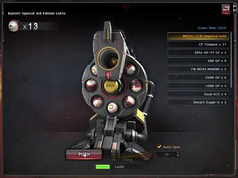 CFPH WINNING OF BARRETT M82A1-BORN BEAST IMPERIAL GOLD X2...!!!