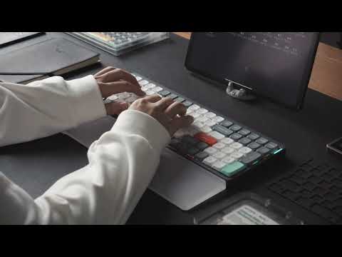 NuPhy Air96 Typing Sound Test - Gateron Red 2.0 / Blue 2.0 / Brown 2.0