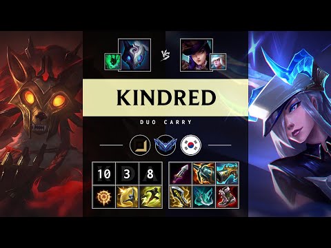 Kindred ADC vs Caitlyn - KR Diamond Patch 25.19