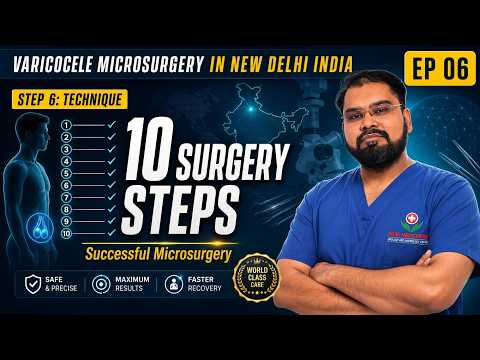10 Steps of Successful Varicocele Microsurgery | EP 06