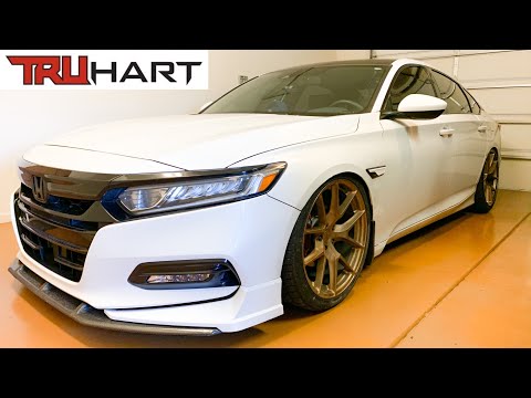Truhart Street Plus Coilover Install (2018+ Honda Accord)