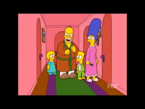 The Simpsons - Maggie locked in bathroom