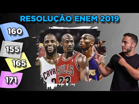 ⚫ Question 160 - Blue Booklet | Statistics | MATHEMATICS ENEM 2019