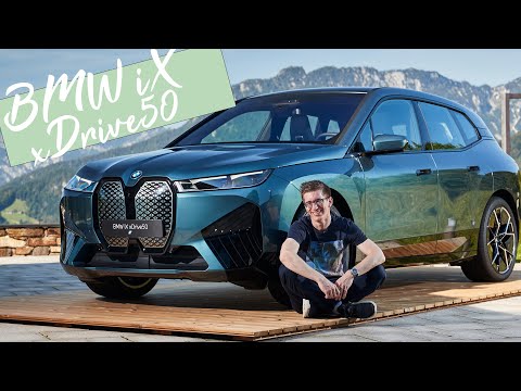 MÄCHTIG komfortabel: 🔋 BMW iX xDrive50 Sportpaket (385 kW / 765 Nm) [4K] - Autophorie