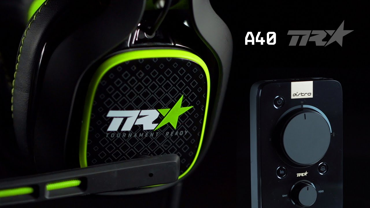 GET TO KNOW THE A40 TR +MIXAMP & MOD KIT | ASTRO GAMING - YouTube