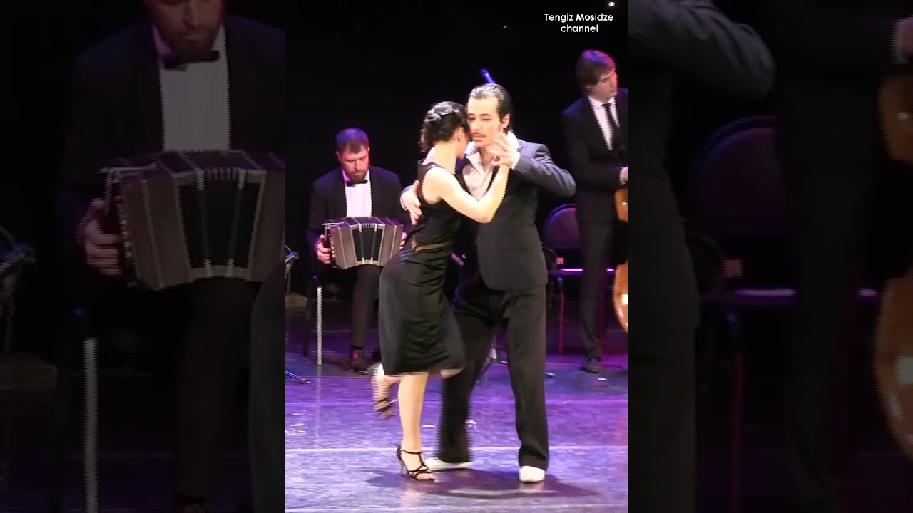 Tango dance video. 탱고 댄스 영상. 🕺💃Alexis Quezada and Celine Giordano. Танго.