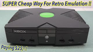 Dirty Cheap Emulation Solution In 2023 ... Xbox Classic Retro Gaming 🙌