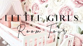 My 4 Yr olds Full Room Tour! Girly room decor ideas & easy ways to organize with Kids
