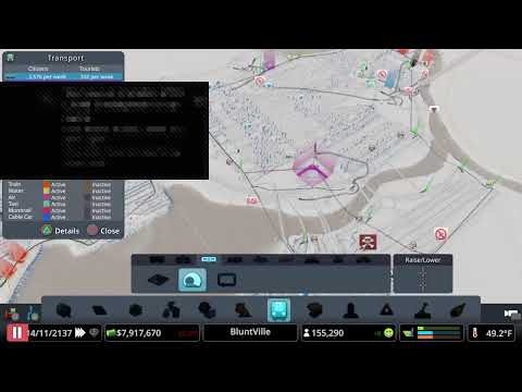 Fixing Cities Skylines Overpop w/ Metro  & New Highways
