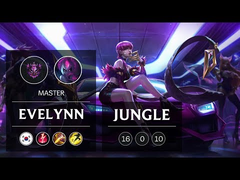 Evelynn Jungle vs Xin Zhao - KR Master Patch 9.3