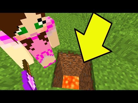 Minecraft: *NEVER* DIG STRAIGHT DOWN In Minecraft!!! - Custom Map