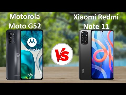 Motorola Moto G52 vs Xiaomi Redmi Note 11