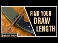 How To Find Your Draw Length on a Traditional Bow