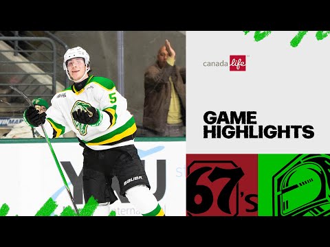London vs Ottawa | 10/24 | OHL Highlights