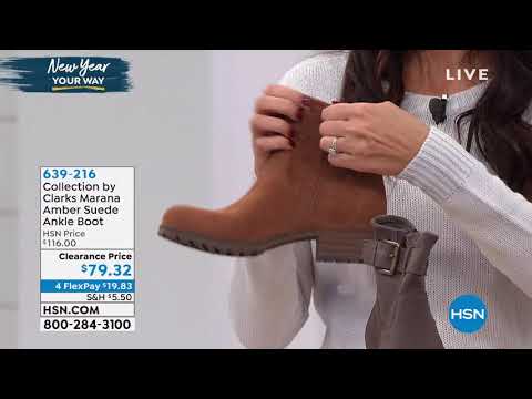 Collection by Clarks Marana Amber Suede Ankle Boot