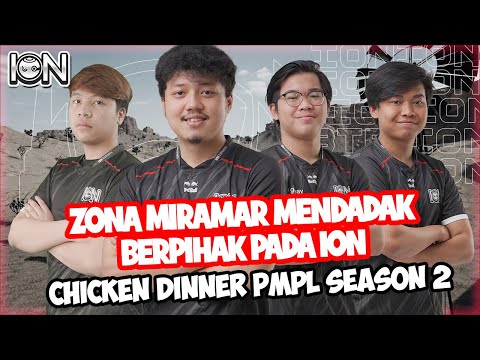 ZONA MIRAMAR MENDADAK BERPIHAK ION, AUTO CHICKEN DINNER PMPL SEASON 2 | HIJRAH GAMING