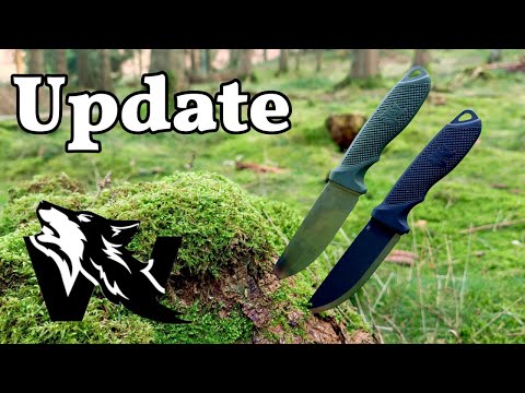Outdoormesser UPDATE  W-Scandi und W-Flat von Odenwolf ( Wolfgangs )