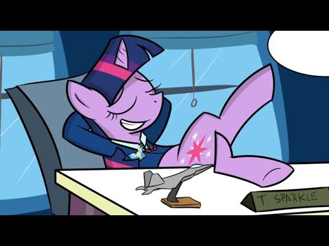 [MLP Comic Dub] Talking Too Much (Comedy)