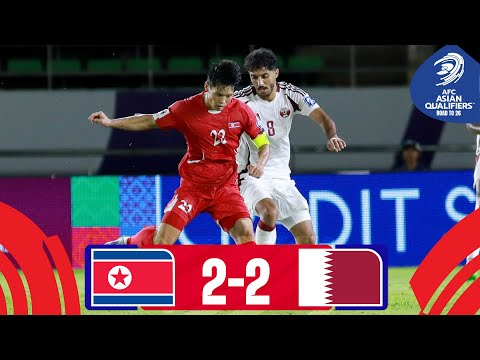 DPR Korea - Qatar | Highlights | #AsianQualifiers - Road To 26