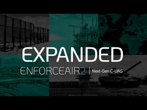 EnforceAir2 Next-Generation RF Cyber-Takeover Anti-Drone System Highlights Video logo