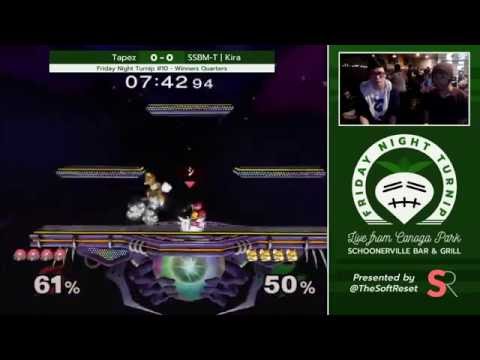 Friday Night Turnip #10 - Tapez (Samus) vs. SSBM-T | Kira (Fox) - Winners Quarters